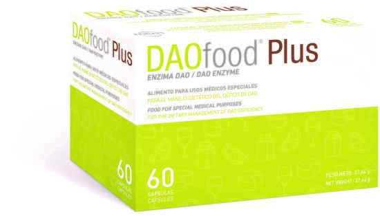 Daofood Plus 60 Cápsulas con Pellets Gastrorresistentes Daofood Plus 60 Cápsulas con Pellets Gastrorresistentes