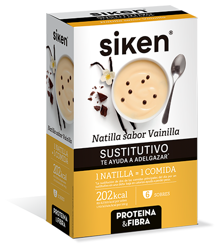 Siken Natilla Vainilla 6 sobres