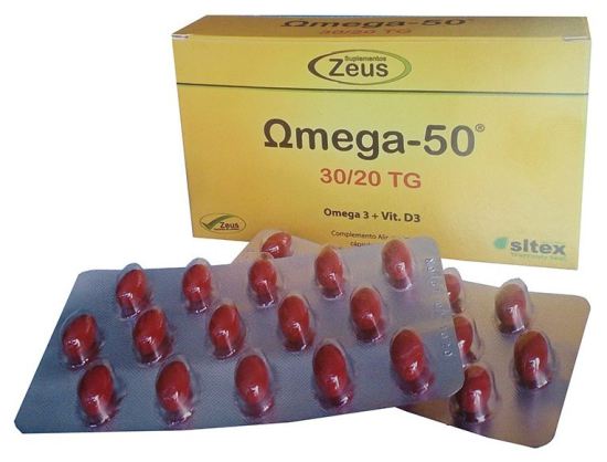 Omega 50 30/20 Tg 30 Cápsulas Omega 50 30/20 Tg 30 Cápsulas