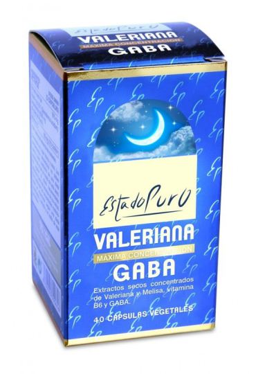 Valeriana Gaba 40 Cápsulas Valeriana Gaba 40 Cápsulas