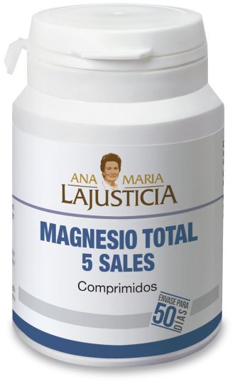 Magnesio Total 5 Sales 100 Comprimidos Magnesio Total 5 Sales 100 Comprimidos