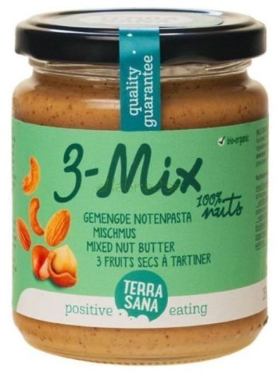 3Mix Crema de Frutos Secos sin Cacahuete 250 gr