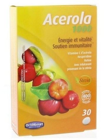 Acerola 1000 mg 30 Comprimidos Acerola 1000 mg 30 Comprimidos