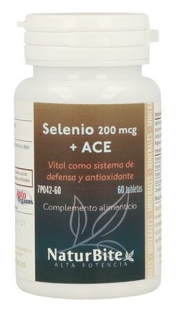 Selenio 200 mcg + Ace 60 Tabs Selenio 200 mcg + Ace 60 Tabs