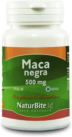 Maca Negra Andina 500 mg 60 Comprimidos Maca Negra Andina 500 mg 60 Comprimidos
