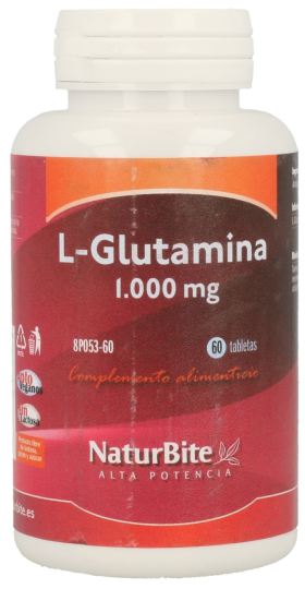 L-Glutamina 60 cápsulas 1000 mg L-Glutamina 60 cápsulas 1000 mg