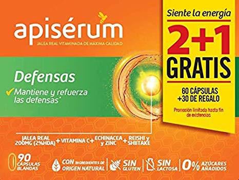 Pack Apisérum Defensas 60 cápsulas + 30 cápsulas Regalo Pack Apisérum Defensas 60 cápsulas + 30 cápsulas Regalo