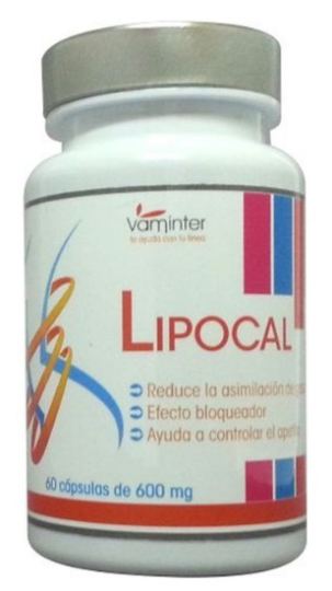 Vaminter Lispocal 600 mg 60 C&aacute;psulas