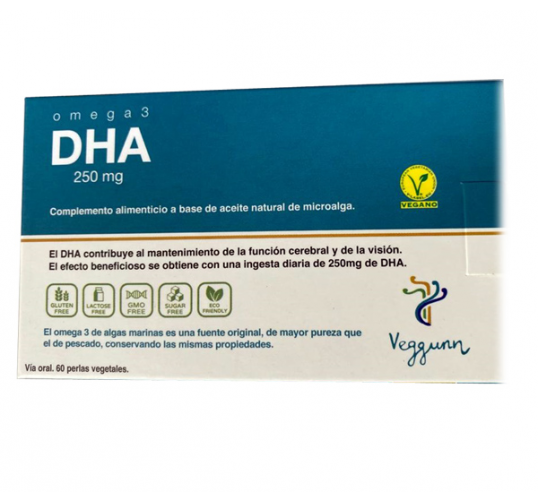 Omega 3 DHA 250 mg 60 Cápsulas blandas Omega 3 DHA 250 mg 60 Cápsulas blandas