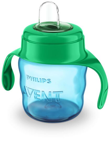 Vaso Infantil con Boquilla Blanda Verde 200 ml Vaso Infantil con Boquilla Blanda Verde 200 ml