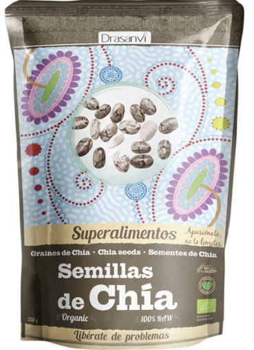 Semillas chia bio Doypack 250 gr Semillas chia bio Doypack 250 gr
