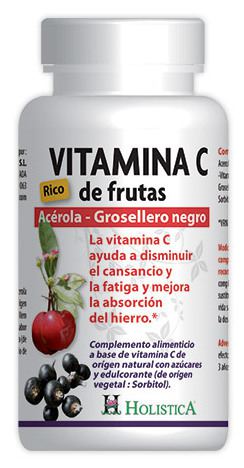 Vitamina C Frutas 60 Comprimidos Vitamina C Frutas 60 Comprimidos