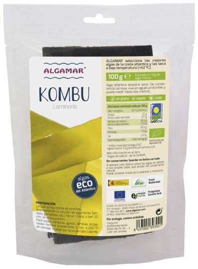 Alga Kombu 100 gr Alga Kombu 100 gr