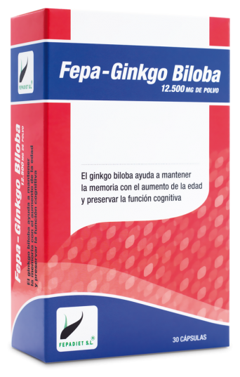 Ginkgo Biloba 50:1 - 12.500 mg 30 Caps