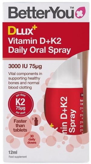 DLux + Vitamina D + K2 diarias spray oral 12 ml DLux + Vitamina D + K2 diarias spray oral 12 ml