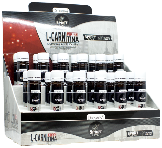 L-Carnitina Vial 25ml Sport Live