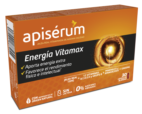 Apiserum Energia Vitamax 30 Cápsulas Apiserum Energia Vitamax 30 Cápsulas