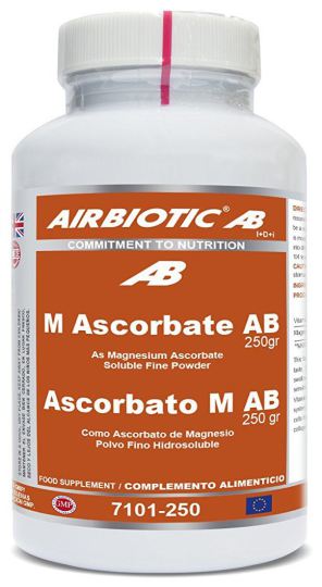 Vitamina C (Ascorbato De Magnesio, Polvo Fino Hidrosoluble) 200 gr