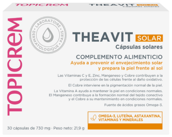 Theavit Solar 30 Cápsulas Theavit Solar 30 Cápsulas