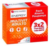 Energy Multivitaminas Adulto 30 Comprimidos Energy Multivitaminas Adulto 30 Comprimidos