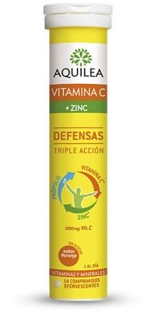 Vitamina C + Zinc 14 Comprimidos