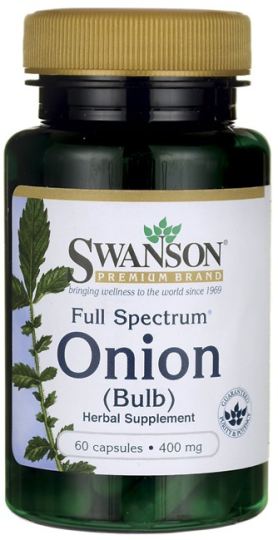 Full Spectrum Onion Bulb 400 mg 60 Capsulas