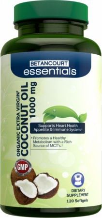 Coconut Oil 1000 mg 120 cápsulas blandas Coconut Oil 1000 mg 120 cápsulas blandas