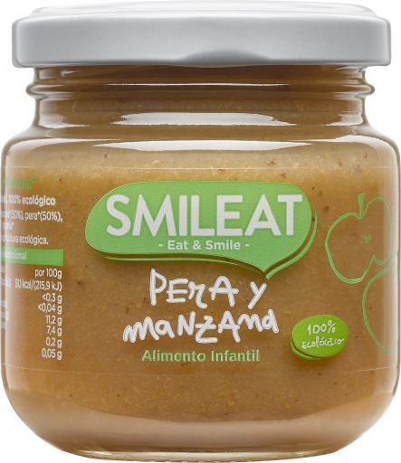 Tarrito de Pera y Manzana Ecologica 130 gr Tarrito de Pera y Manzana Ecologica 130 gr
