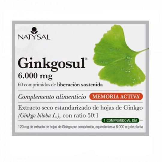 Ginkgosul 60 Capsulas Ginkgosul 60 Capsulas