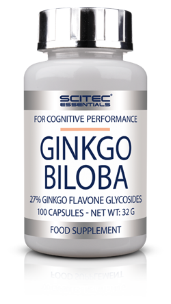 Scitec Essentials Gingkgo Biloba 100 C&aacute;psulas