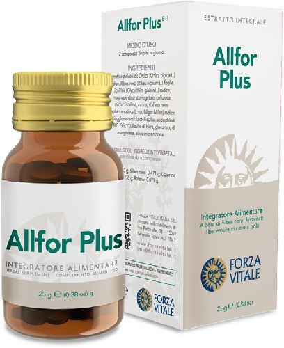 Allfor Plus Comprimidos 25 gr Allfor Plus Comprimidos 25 gr