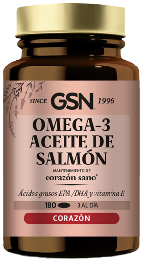 Salmon+Omega 3+Vit.e 180 Perlas 500 mg. Salmon+Omega 3+Vit.e 180 Perlas 500 mg.