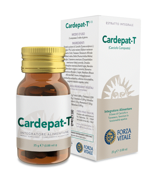 Cardepat Carciofo Composto Hepatico Comprimidos 25 gr Cardepat Carciofo Composto Hepatico Comprimidos 25 gr