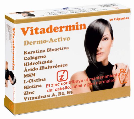 Vitadermin 30 c&aacute;psulas (Piel-Cabello-U&ntilde;as)