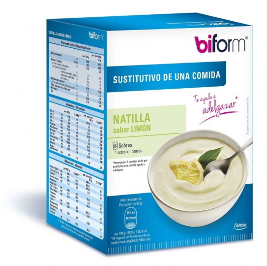 Natillas sabor Limón Natillas sabor Limón
