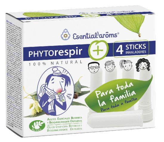 Phytorespir 30 ml + 4 Sticks Inhaladores Phytorespir 30 ml + 4 Sticks Inhaladores