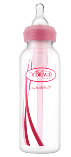 Biberón Rosa Estándar 250 ml Biberón Rosa Estándar 250 ml