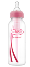 Biberón Rosa Estándar 250 ml Biberón Rosa Estándar 250 ml