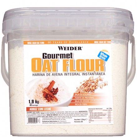 Weider Oat Gourmet Harina de Avena 1,9 Kg