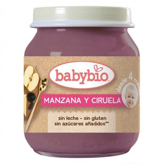Potito Babybio Manzana Y Ciruela 130 Gr Potito Babybio Manzana Y Ciruela 130 Gr