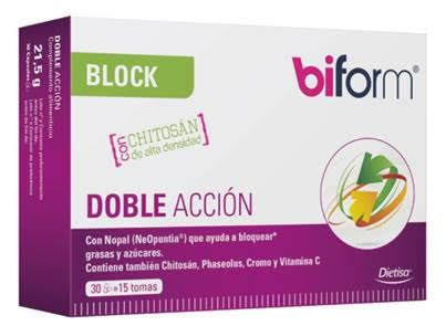 Block Doble Acción 30 Cápsulas Block Doble Acción 30 Cápsulas