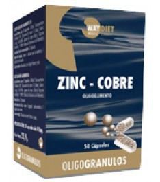 Zinc + Cobre Oligogranulos 50 Cápsulas Zinc + Cobre Oligogranulos 50 Cápsulas