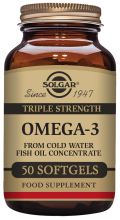 Omega 3 Triple Concentraci&oacute;n 50 C&aacute;psulas Blandas