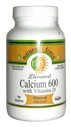 Nutriforce Calcio 600 mg + Vitamina D 90 Comprimidos