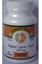 Acido Alfa Lipoico 200 mg 60 cápsulas Acido Alfa Lipoico 200 mg 60 cápsulas
