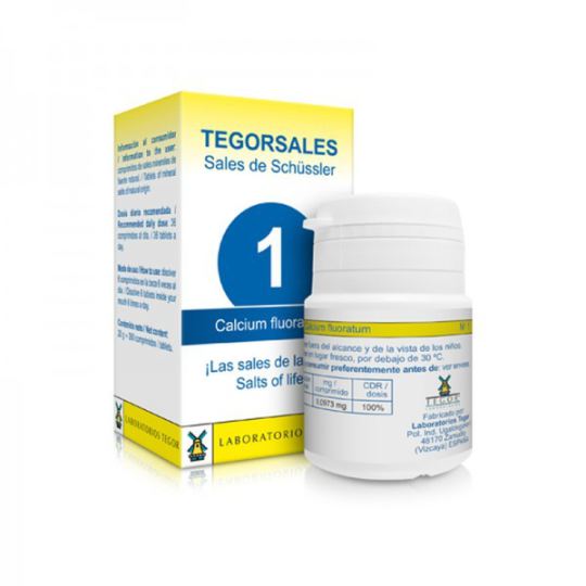 Laboratorios Tegor Calcium fluor vitamina d6 tegorsales N1 350 comprimidos