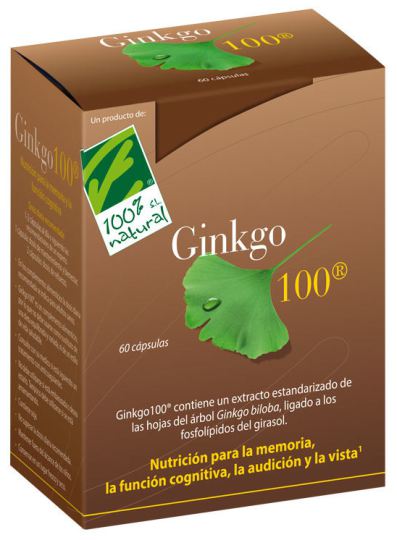 Ginkgo 100 con 60 Cápsulas Ginkgo 100 con 60 Cápsulas