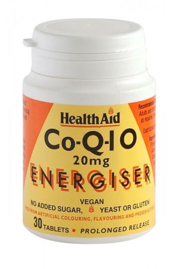 CoQ-10 Liberación Prolongada 30 Comp 20 mg CoQ-10 Liberación Prolongada 30 Comp 20 mg