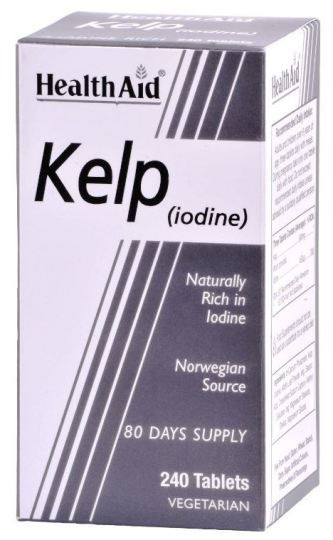 Kelp Rico en Yodo 240 Comprimidos Kelp Rico en Yodo 240 Comprimidos