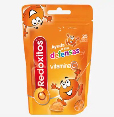 Redoxitos Vitamina C 25 Perlas Blandas Redoxitos Vitamina C 25 Perlas Blandas
